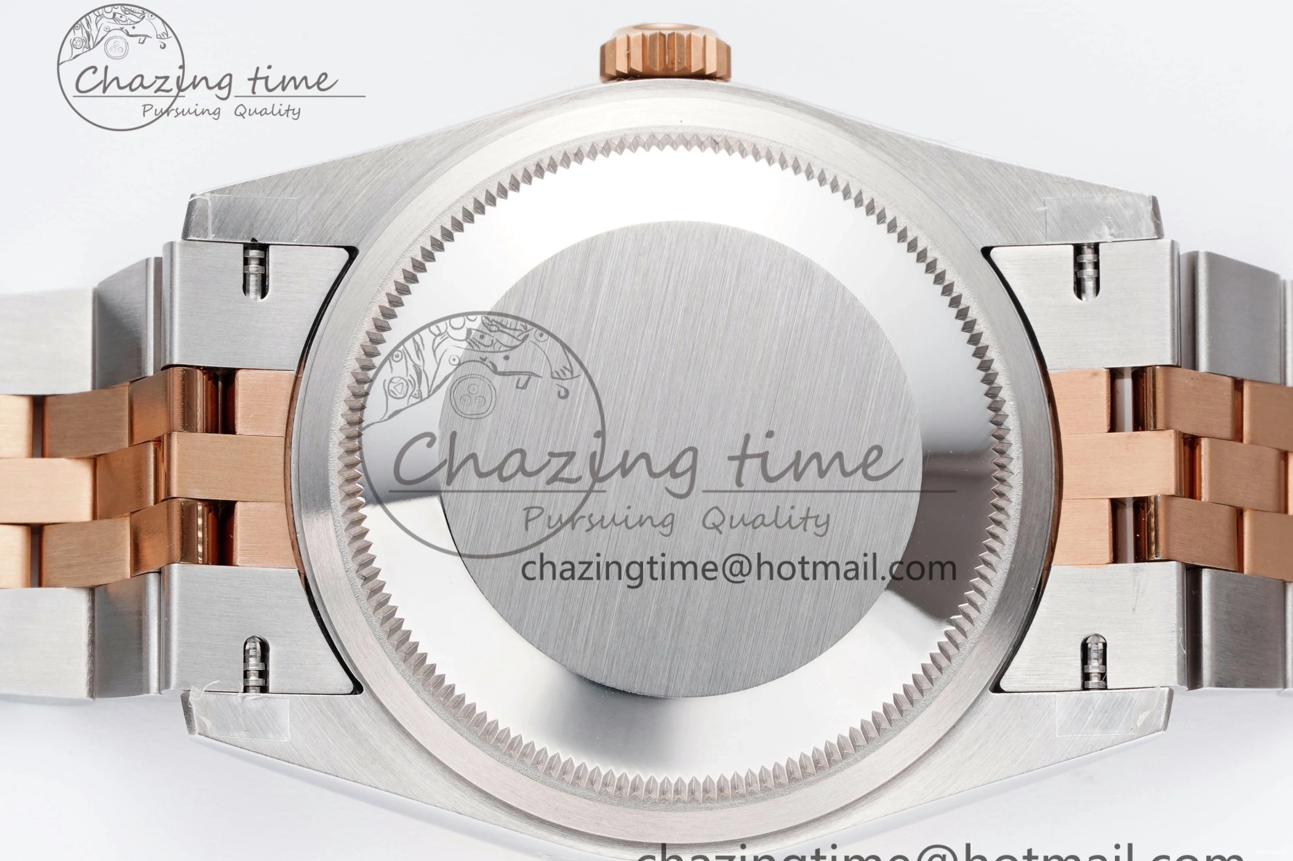 Gray Markers Bracelet Dial 126231 RG 36 DateJust JDF Plated Jubilee 904L RG Steel Roman V2 SS on 1218